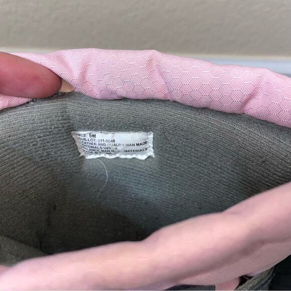 Totes brand pink & gray women's duck toe warm winter boots SZ 5 snow sledding - Picture 4 of 8